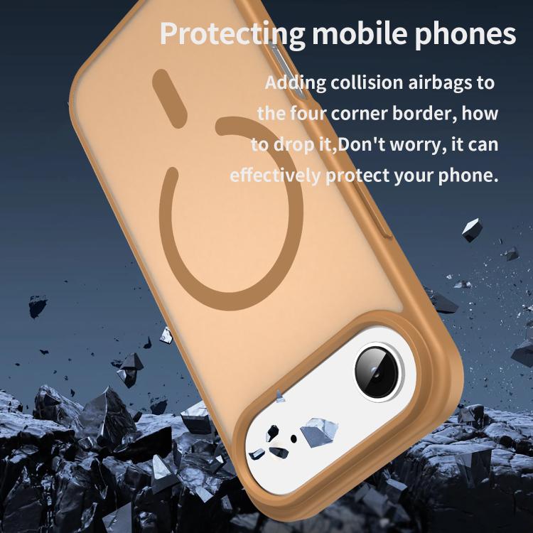 For iPhone Air Fanying Series PC Hybrid TPU Translucent Frosted MagSafe Phone Case