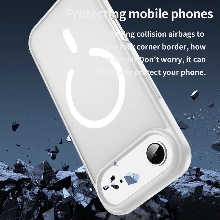 For iPhone Air Fanying Series PC Hybrid TPU Translucent Frosted MagSafe Phone Case