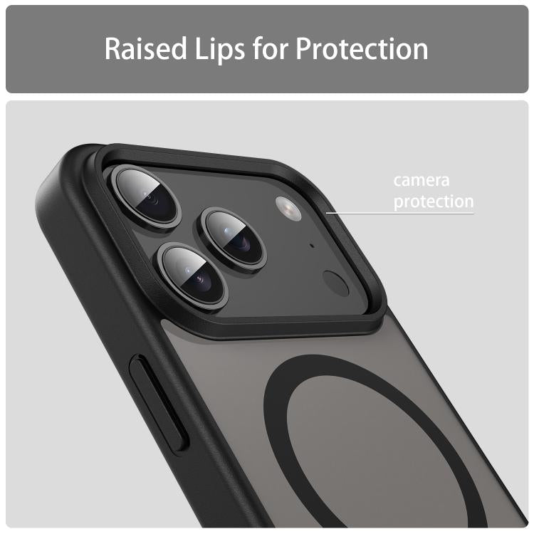 For iPhone 17 Pro Fanying Series PC Hybrid TPU Translucent Frosted MagSafe Phone Case