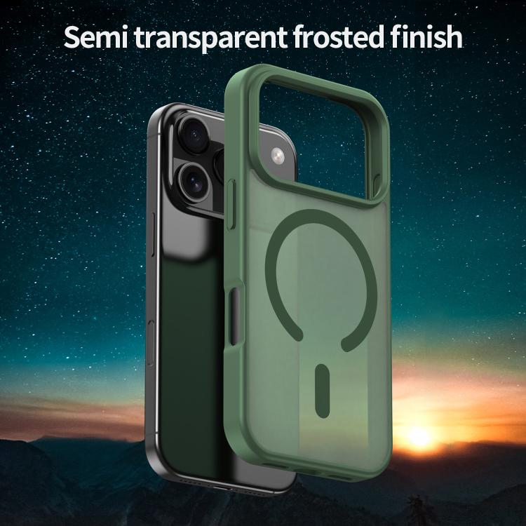 For iPhone 17 Pro Fanying Series PC Hybrid TPU Translucent Frosted MagSafe Phone Case