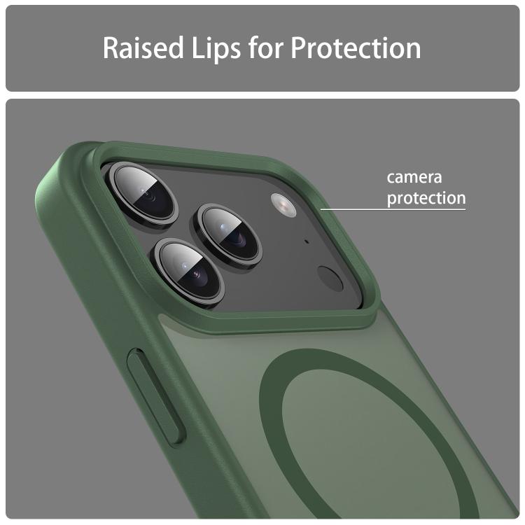 For iPhone 17 Pro Fanying Series PC Hybrid TPU Translucent Frosted MagSafe Phone Case