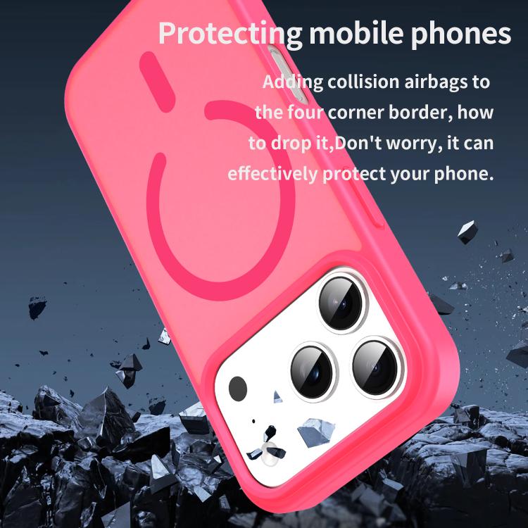 For iPhone 17 Pro Fanying Series PC Hybrid TPU Translucent Frosted MagSafe Phone Case