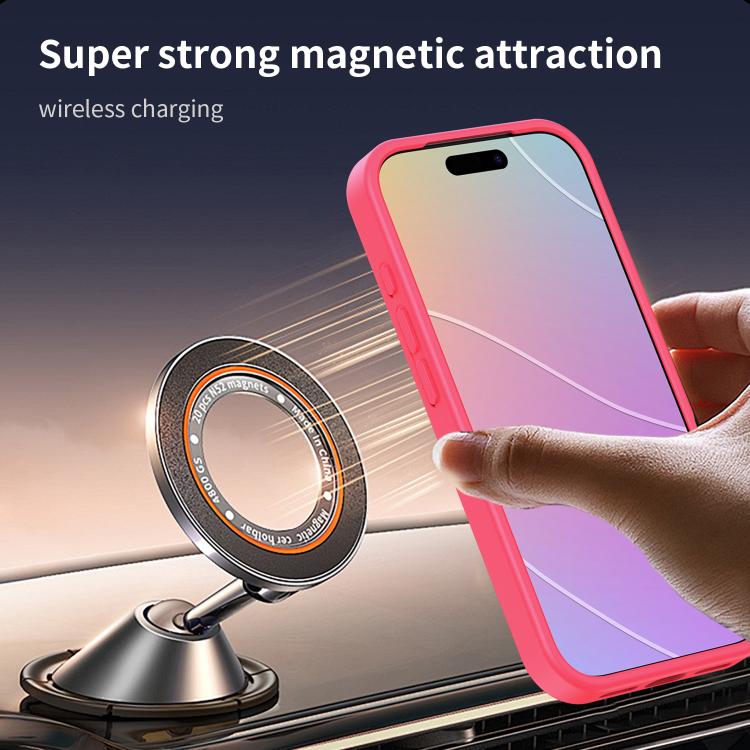 For iPhone 17 Pro Fanying Series PC Hybrid TPU Translucent Frosted MagSafe Phone Case