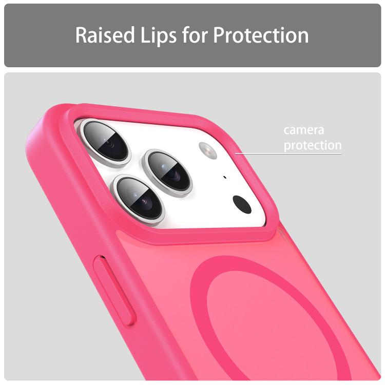 For iPhone 17 Pro Fanying Series PC Hybrid TPU Translucent Frosted MagSafe Phone Case