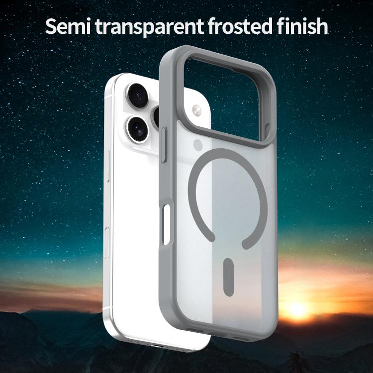 For iPhone 17 Pro Fanying Series PC Hybrid TPU Translucent Frosted MagSafe Phone Case