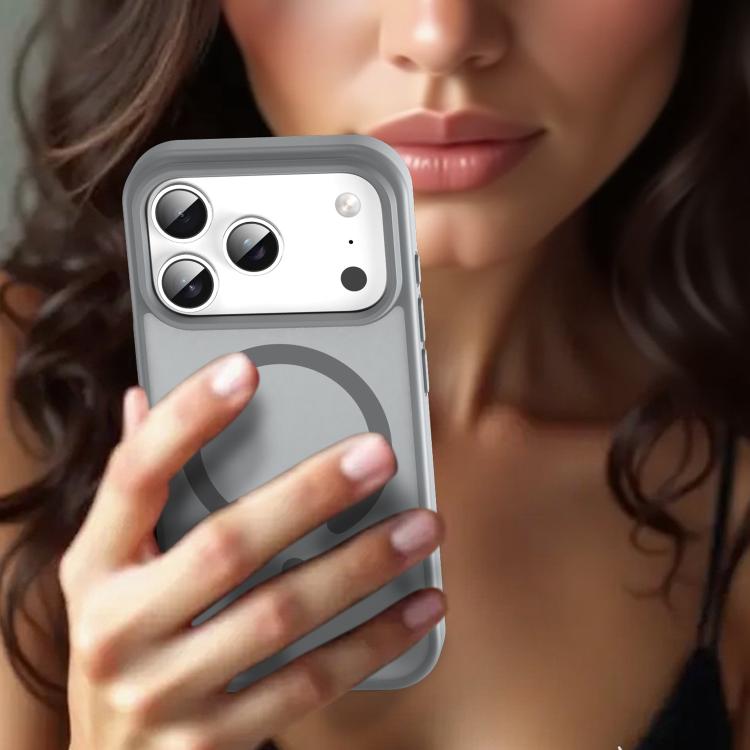 For iPhone 17 Pro Fanying Series PC Hybrid TPU Translucent Frosted MagSafe Phone Case