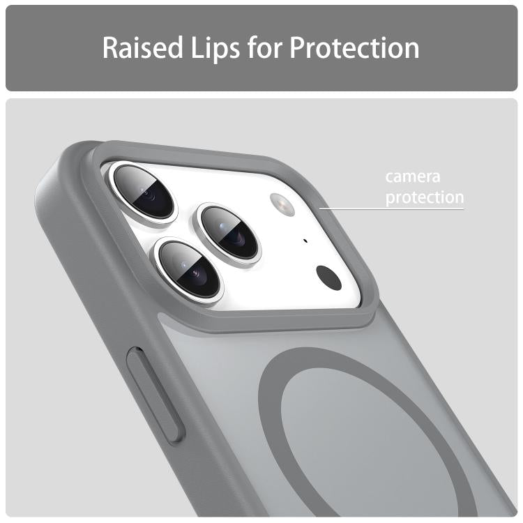 For iPhone 17 Pro Fanying Series PC Hybrid TPU Translucent Frosted MagSafe Phone Case