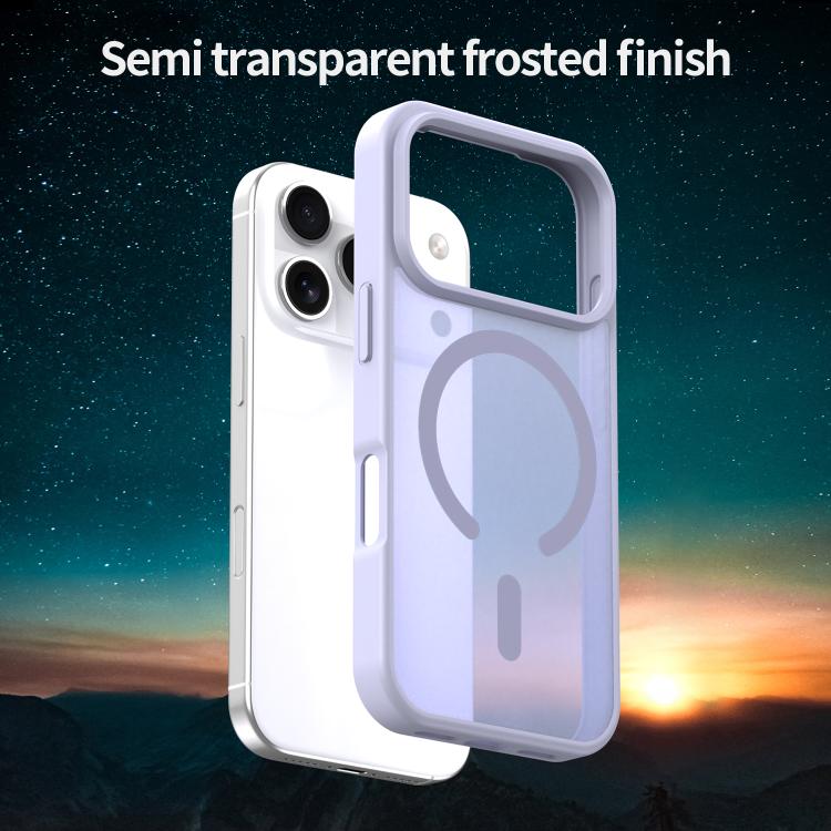 For iPhone 17 Pro Fanying Series PC Hybrid TPU Translucent Frosted MagSafe Phone Case
