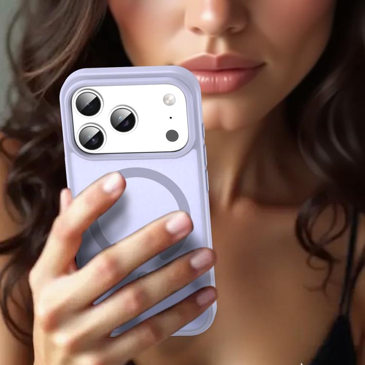For iPhone 17 Pro Fanying Series PC Hybrid TPU Translucent Frosted MagSafe Phone Case
