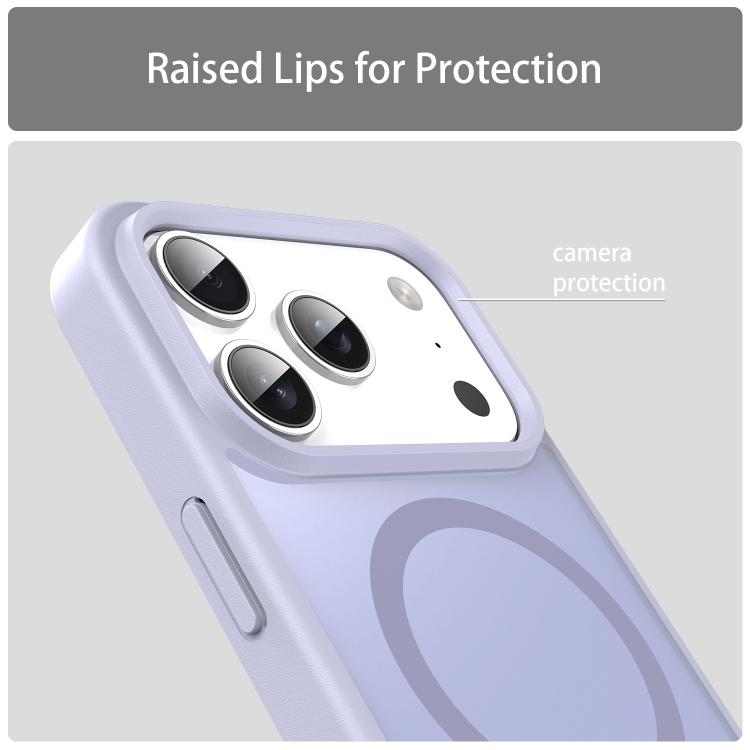For iPhone 17 Pro Fanying Series PC Hybrid TPU Translucent Frosted MagSafe Phone Case
