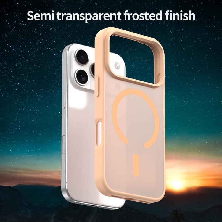 For iPhone 17 Pro Fanying Series PC Hybrid TPU Translucent Frosted MagSafe Phone Case
