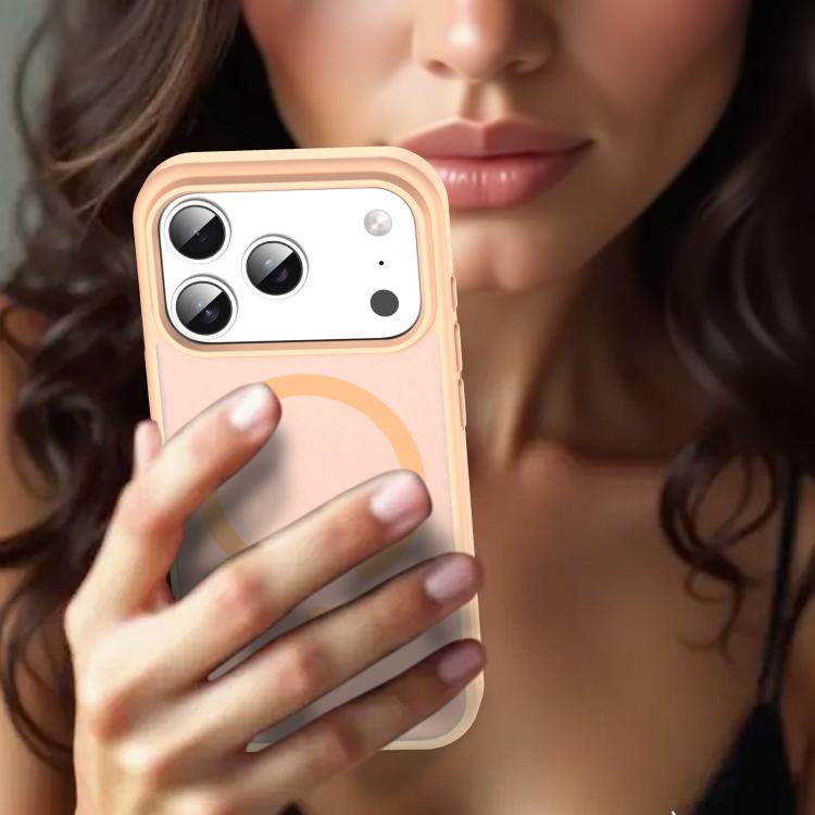 For iPhone 17 Pro Fanying Series PC Hybrid TPU Translucent Frosted MagSafe Phone Case