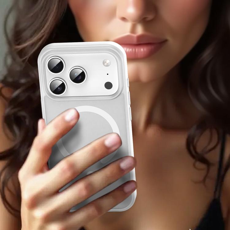 For iPhone 17 Pro Fanying Series PC Hybrid TPU Translucent Frosted MagSafe Phone Case