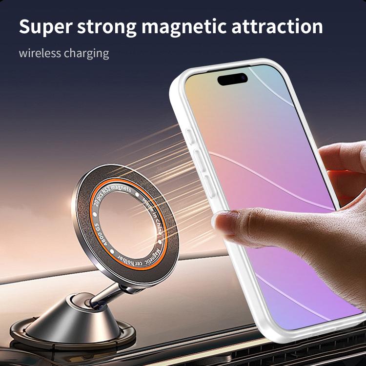 For iPhone 17 Pro Fanying Series PC Hybrid TPU Translucent Frosted MagSafe Phone Case