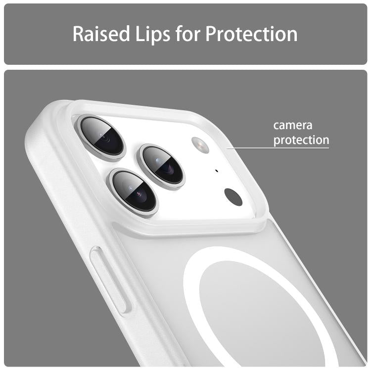 For iPhone 17 Pro Fanying Series PC Hybrid TPU Translucent Frosted MagSafe Phone Case