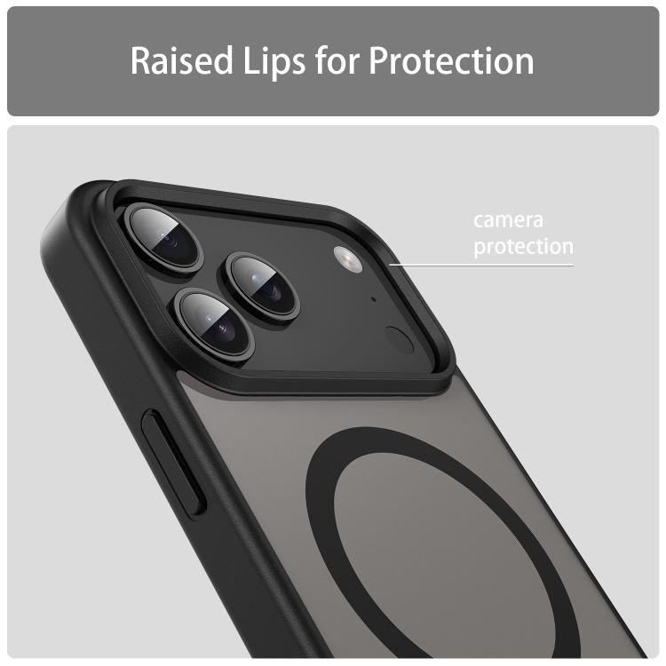 For iPhone 17 Pro Max Fanying Series PC Hybrid TPU Translucent Frosted MagSafe Phone Case