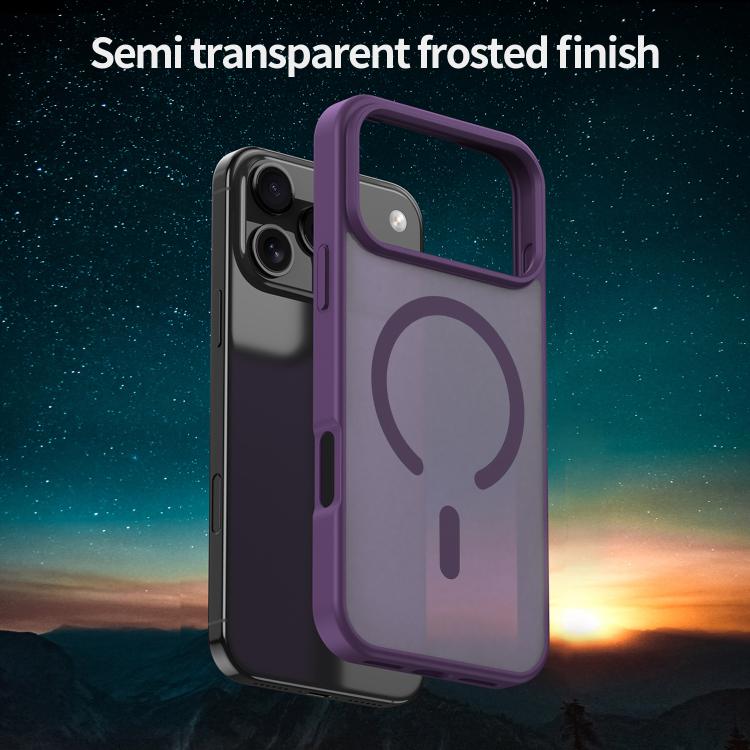 For iPhone 17 Pro Max Fanying Series PC Hybrid TPU Translucent Frosted MagSafe Phone Case