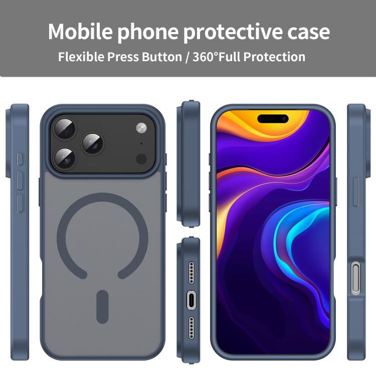 For iPhone 17 Pro Max Fanying Series PC Hybrid TPU Translucent Frosted MagSafe Phone Case
