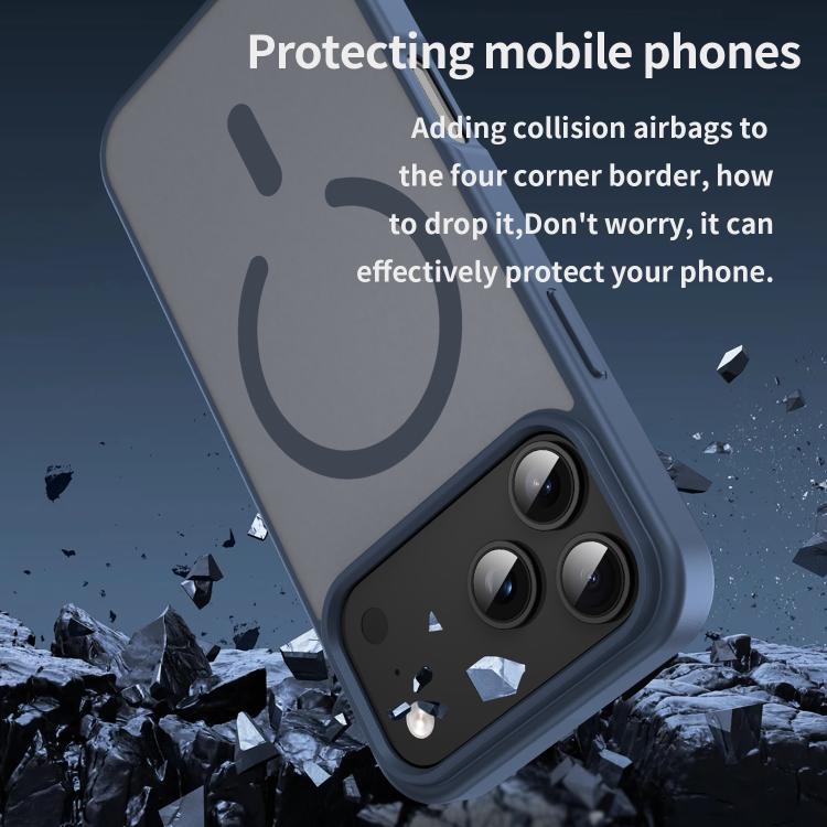 For iPhone 17 Pro Max Fanying Series PC Hybrid TPU Translucent Frosted MagSafe Phone Case