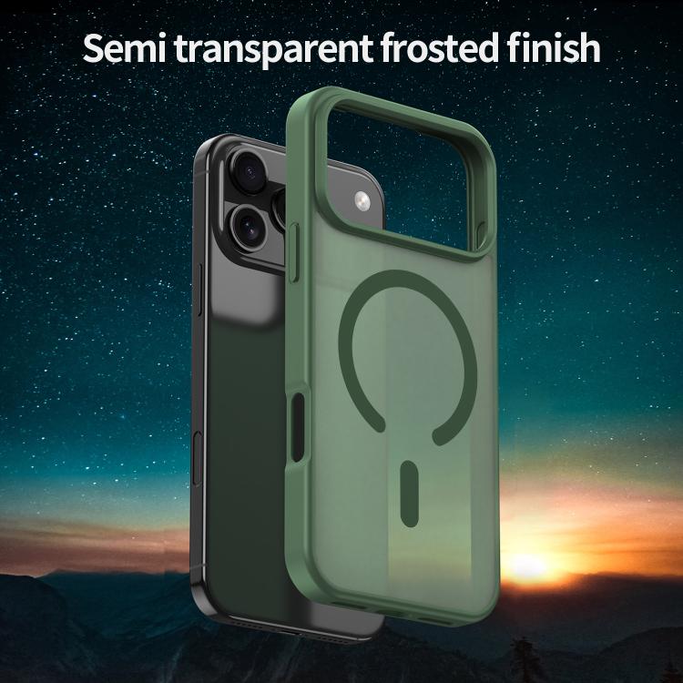 For iPhone 17 Pro Max Fanying Series PC Hybrid TPU Translucent Frosted MagSafe Phone Case