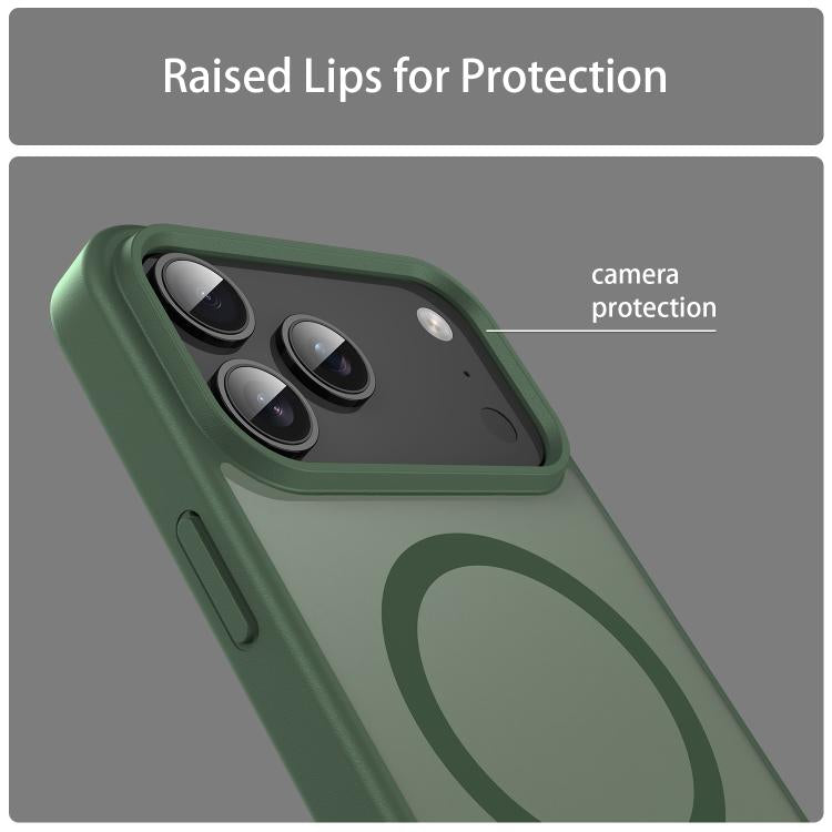 For iPhone 17 Pro Max Fanying Series PC Hybrid TPU Translucent Frosted MagSafe Phone Case
