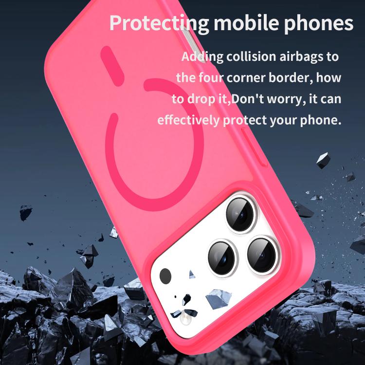 For iPhone 17 Pro Max Fanying Series PC Hybrid TPU Translucent Frosted MagSafe Phone Case