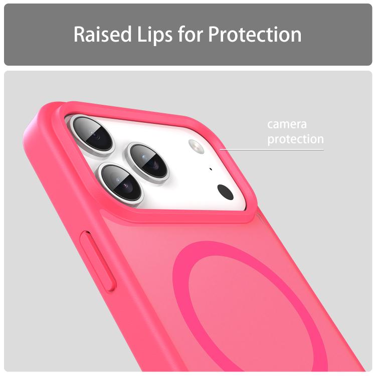 For iPhone 17 Pro Max Fanying Series PC Hybrid TPU Translucent Frosted MagSafe Phone Case