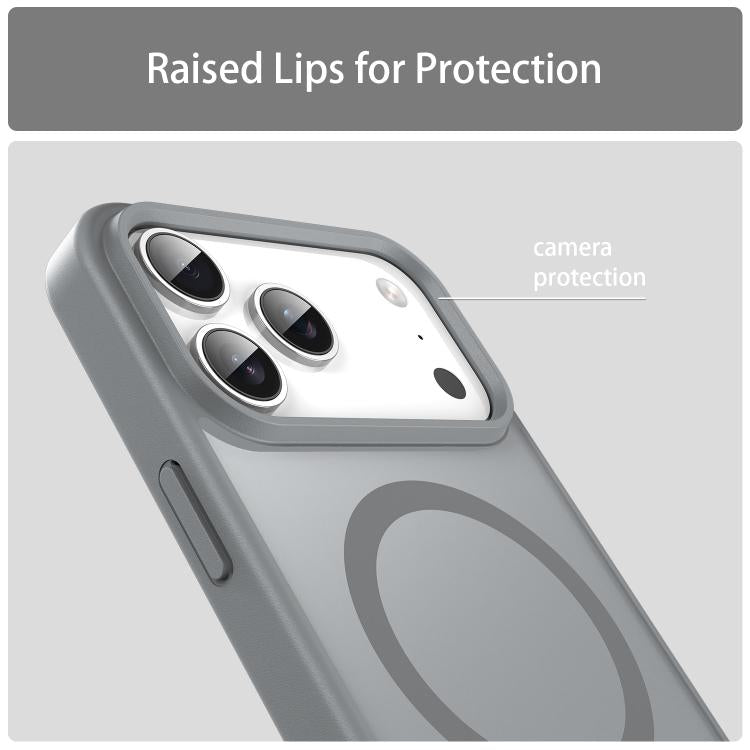For iPhone 17 Pro Max Fanying Series PC Hybrid TPU Translucent Frosted MagSafe Phone Case