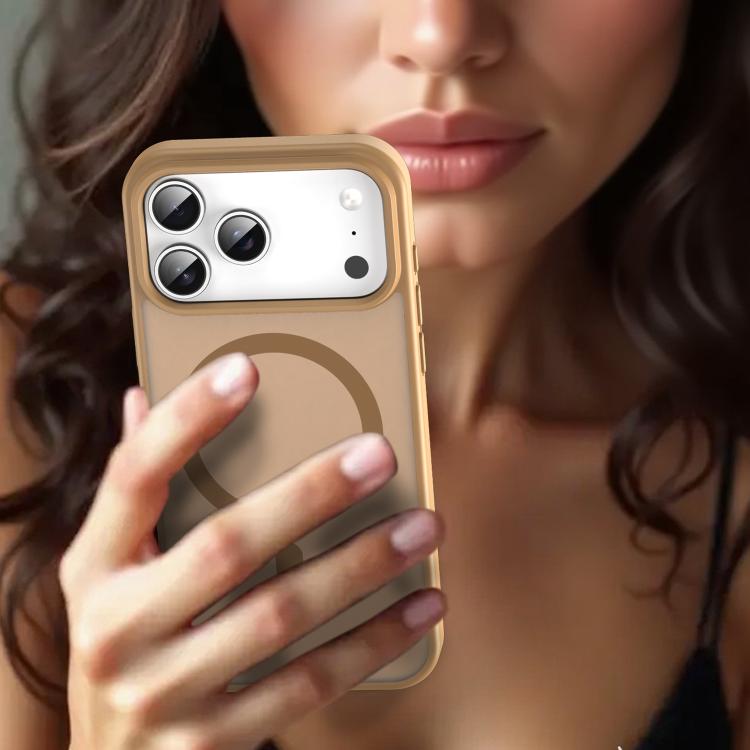 For iPhone 17 Pro Max Fanying Series PC Hybrid TPU Translucent Frosted MagSafe Phone Case