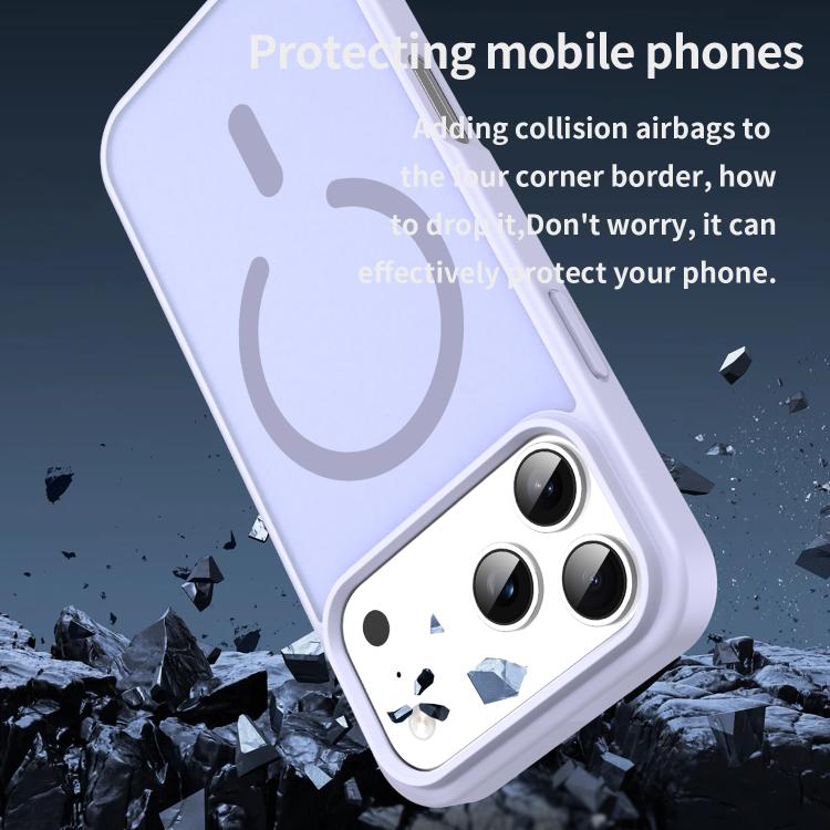 For iPhone 17 Pro Max Fanying Series PC Hybrid TPU Translucent Frosted MagSafe Phone Case