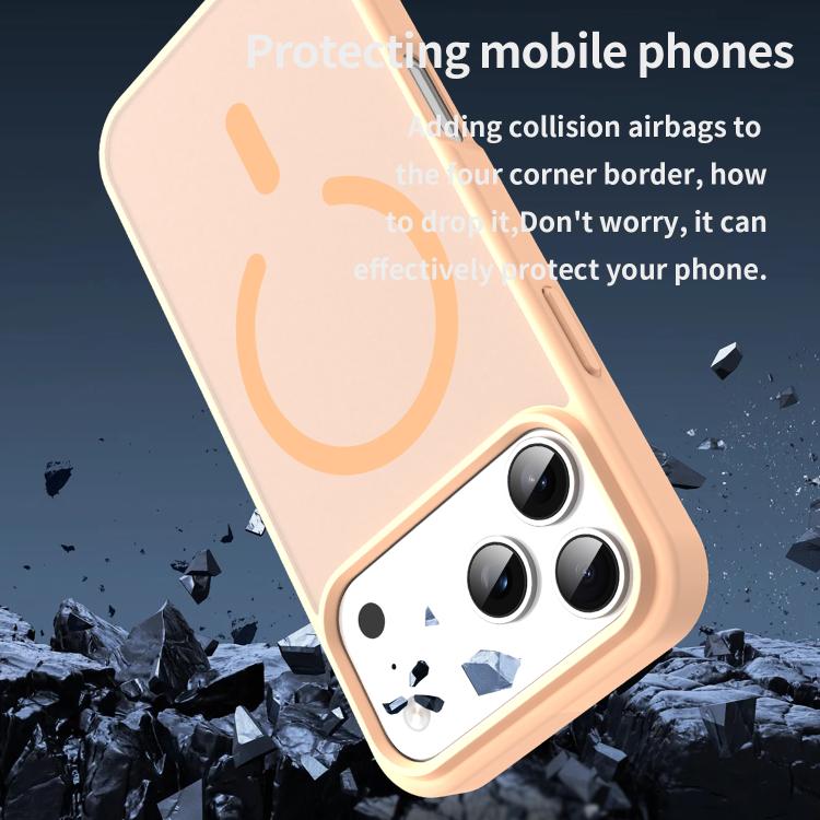 For iPhone 17 Pro Max Fanying Series PC Hybrid TPU Translucent Frosted MagSafe Phone Case