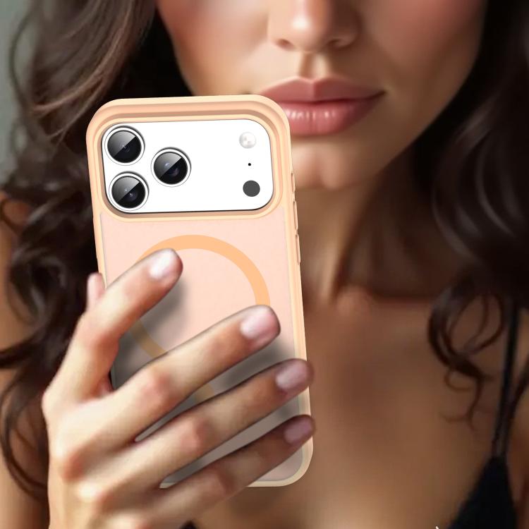For iPhone 17 Pro Max Fanying Series PC Hybrid TPU Translucent Frosted MagSafe Phone Case