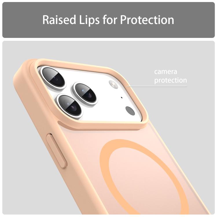 For iPhone 17 Pro Max Fanying Series PC Hybrid TPU Translucent Frosted MagSafe Phone Case
