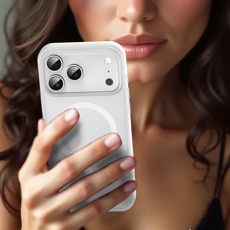 For iPhone 17 Pro Max Fanying Series PC Hybrid TPU Translucent Frosted MagSafe Phone Case