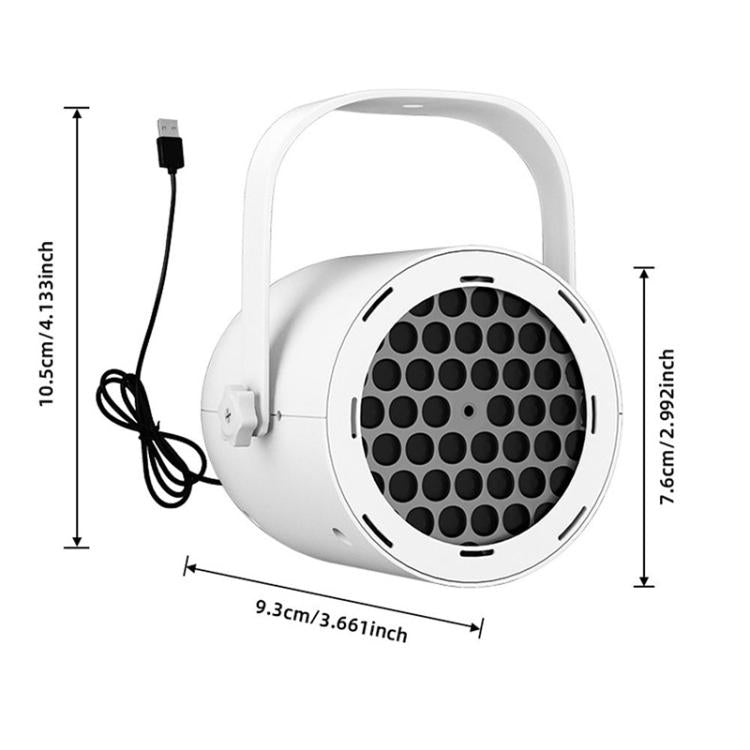 Snowflake Projection Lamp Film Pattern Holiday Atmosphere Light