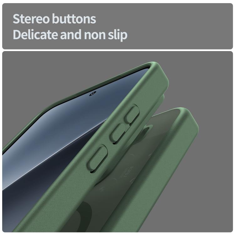 For Xiaomi 15 Fanying Series PC Hybrid TPU Translucent Frosted MagSafe Phone Case