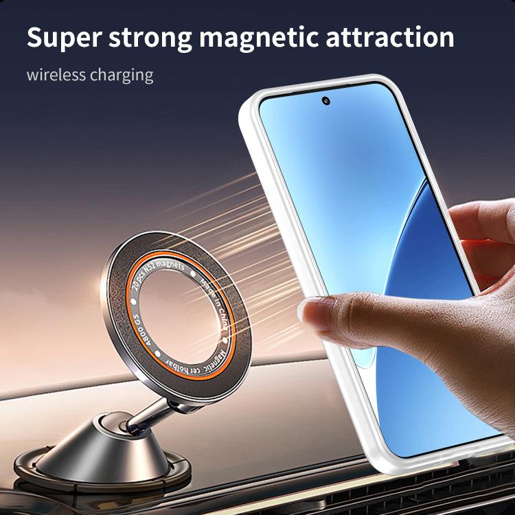 For Xiaomi 15 Fanying Series PC Hybrid TPU Translucent Frosted MagSafe Phone Case