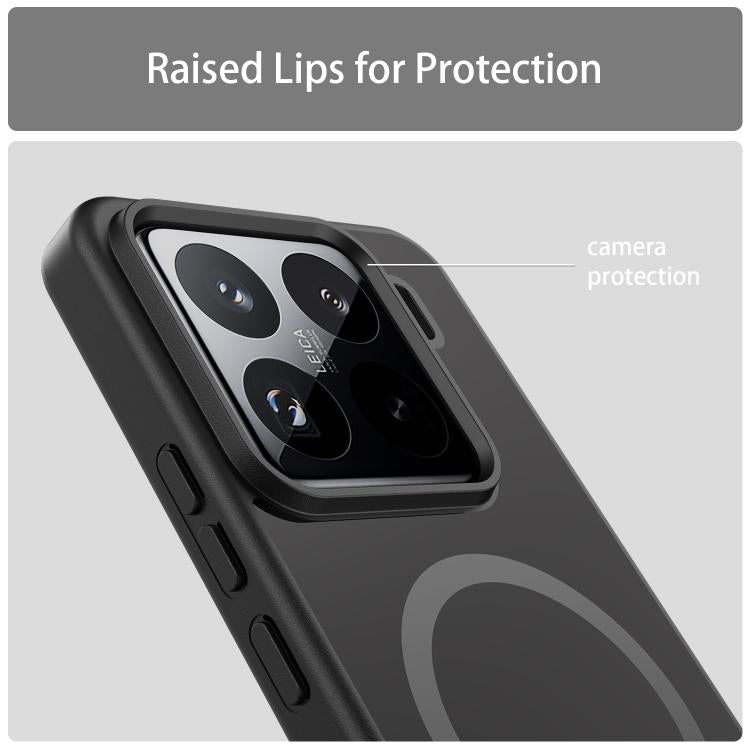 For Xiaomi 15 Pro Fanying Series PC Hybrid TPU Translucent Frosted MagSafe Phone Case
