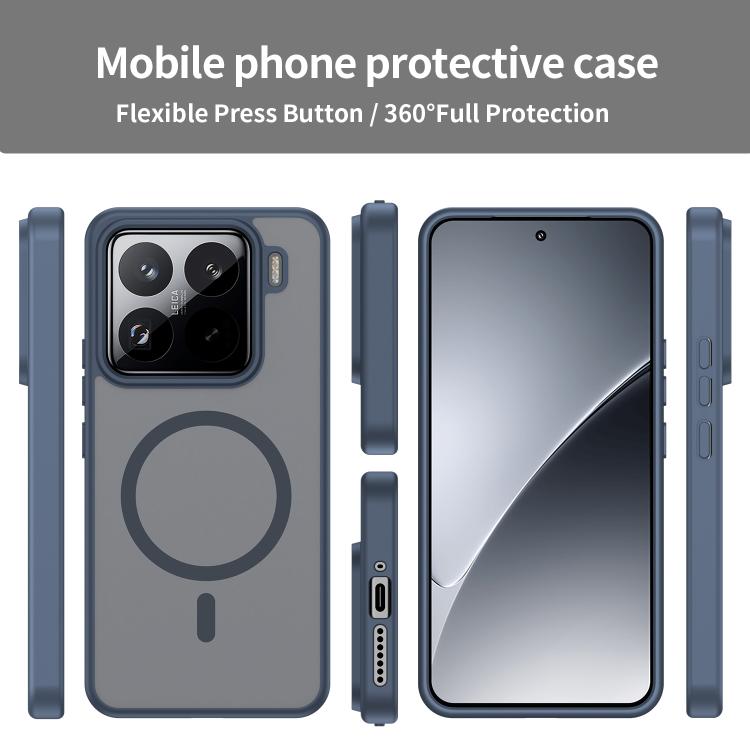 For Xiaomi 15 Pro Fanying Series PC Hybrid TPU Translucent Frosted MagSafe Phone Case