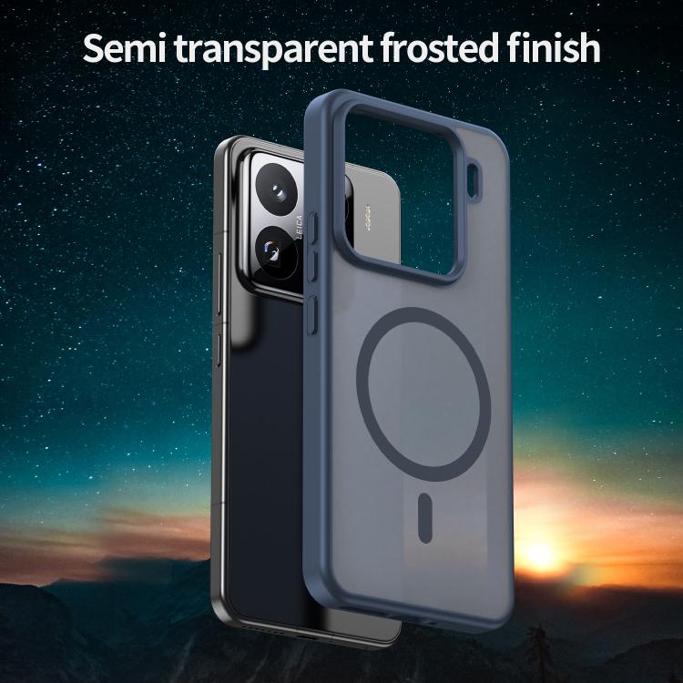 For Xiaomi 15 Pro Fanying Series PC Hybrid TPU Translucent Frosted MagSafe Phone Case