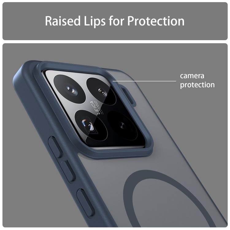 For Xiaomi 15 Pro Fanying Series PC Hybrid TPU Translucent Frosted MagSafe Phone Case