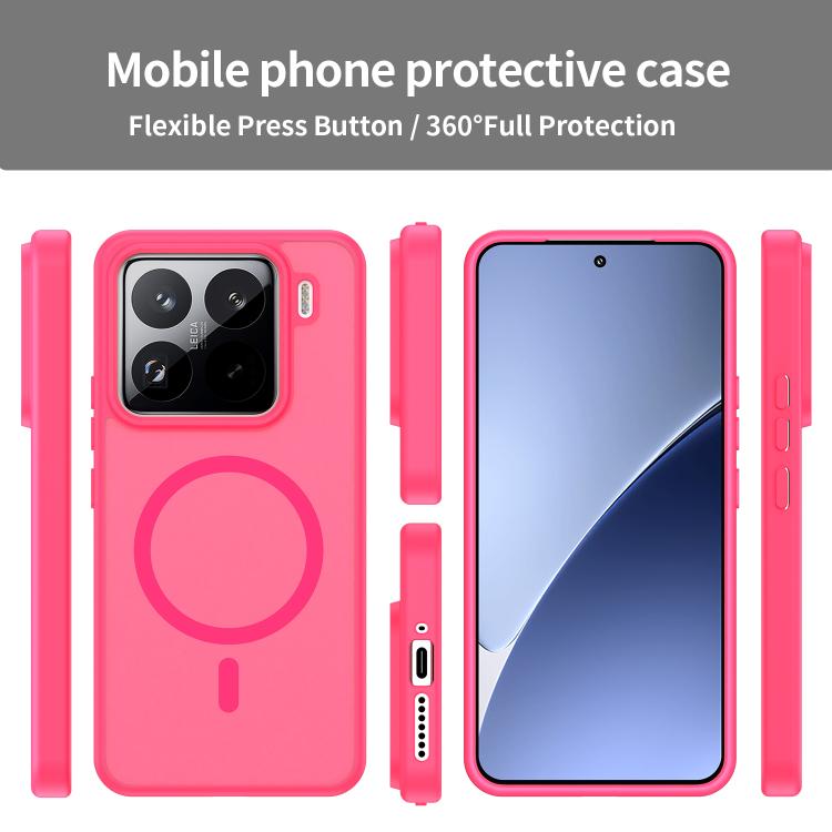 For Xiaomi 15 Pro Fanying Series PC Hybrid TPU Translucent Frosted MagSafe Phone Case
