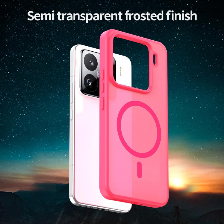 For Xiaomi 15 Pro Fanying Series PC Hybrid TPU Translucent Frosted MagSafe Phone Case