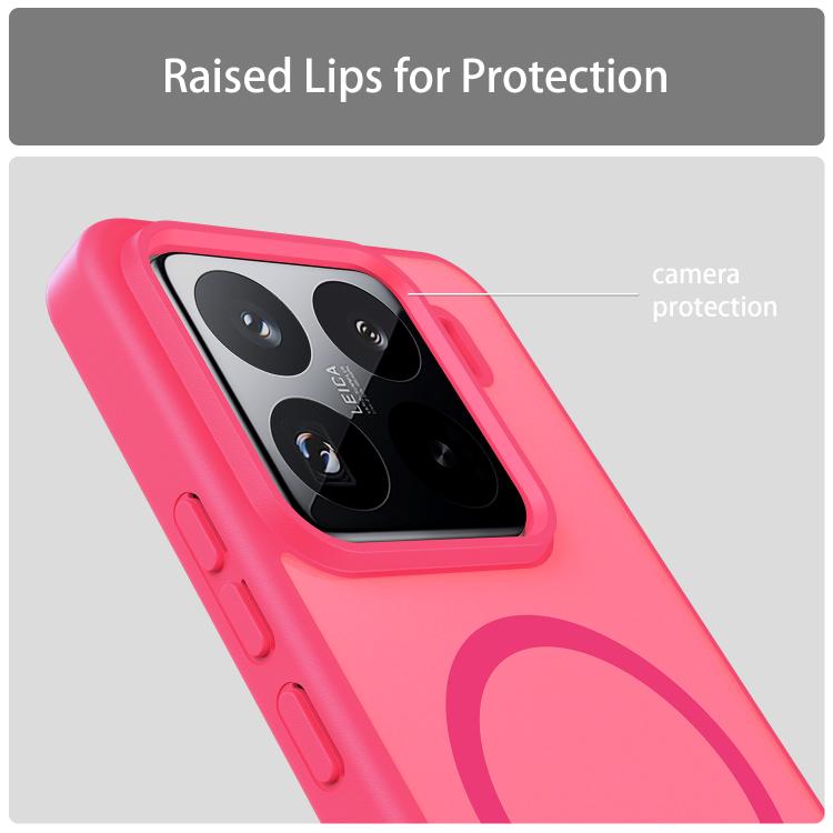For Xiaomi 15 Pro Fanying Series PC Hybrid TPU Translucent Frosted MagSafe Phone Case