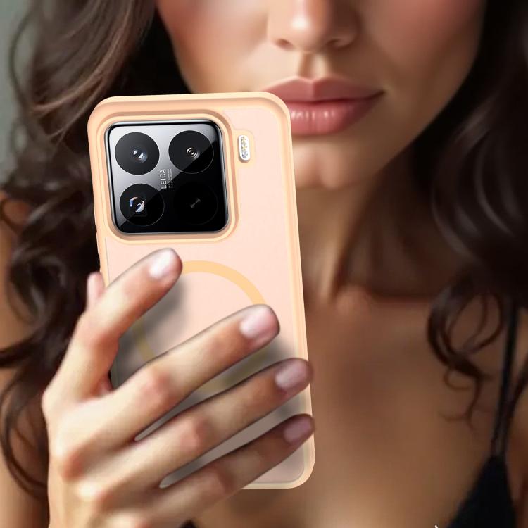 For Xiaomi 15 Pro Fanying Series PC Hybrid TPU Translucent Frosted MagSafe Phone Case
