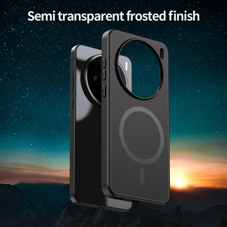 For vivo X200S Fanying Series PC Hybrid TPU Translucent Frosted MagSafe Phone Case