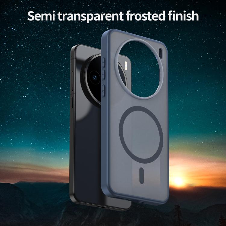 For vivo X200S Fanying Series PC Hybrid TPU Translucent Frosted MagSafe Phone Case