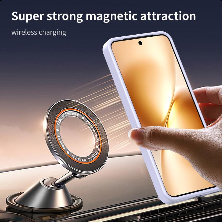 For vivo X200S Fanying Series PC Hybrid TPU Translucent Frosted MagSafe Phone Case