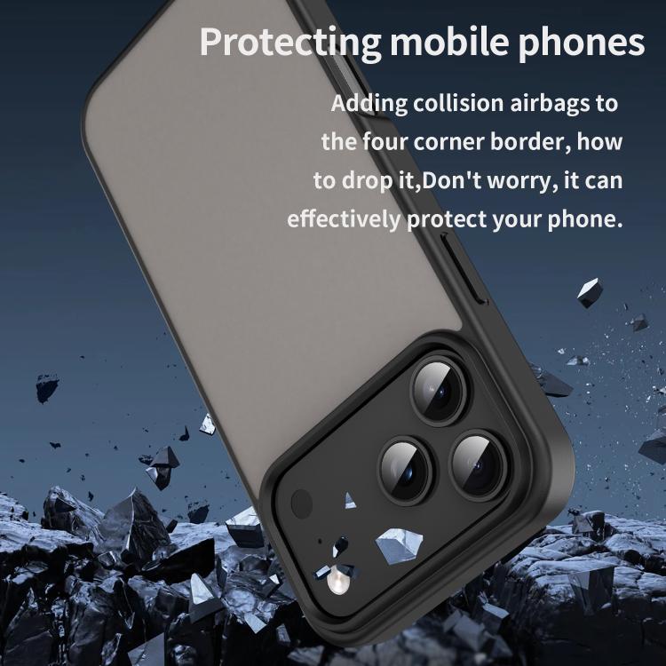 For iPhone 17 Pro Max Fanying Series PC Hybrid TPU Translucent Frosted Phone Case
