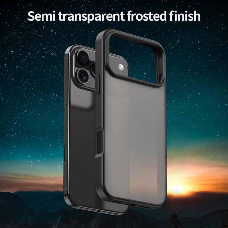 For iPhone 17 Pro Max Fanying Series PC Hybrid TPU Translucent Frosted Phone Case